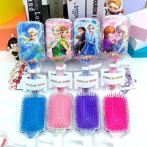 Kids hair brush cartoon