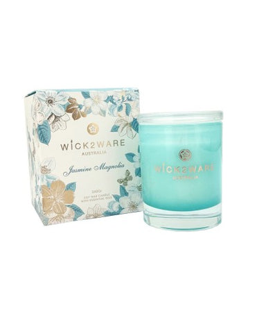 wick2ware Candle Jar SOY 260gJasmine Magnolia