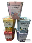 Aromart  Large 500G Glass Jar Scented Candle with 6 available Fragrances