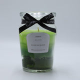 40 Hours Scented Candle Glass Jar With Lid Cup Candles - Dimensions:  8cm x 12cm approx