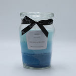 40 Hours Scented Candle Glass Jar With Lid Cup Candles - Dimensions:  8cm x 12cm approx