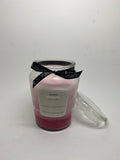 60 Hours Scented Candle Glass Jar With Lid Cup Candles - Dimensions:  10cm x 14.5cm approx