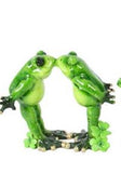 13CM MARBLE LOOK FROG LOVERS 4 DIFFERENT DESIGNS AVAILABLE