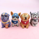 super hero puppy money tin 4 designs available