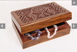 18X13CM CARVED DREAM CATCHER BOX - JEWELLEIES ARE NOT INCLUDED