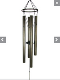 85CM METAL BLACK HARMONIOUS TUNED WIND CHIME