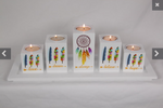 40CM FOLLOW YOUR DREAMS 5PC CANDLE HOLDER (GIFT BOX)