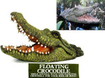 46CM FLOATING CROCODILE WITH MOUTH OPEN