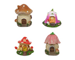 10CM MUSHROOM FAIRY GARDEN HOUSE 4 DESIGNS AVAILABLE