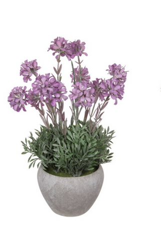 42CM FLOWERS IN POT 2 DESIGNS AVAILABLE