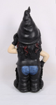 33CM BORN TO RIDE BIKER CHICK GNOME