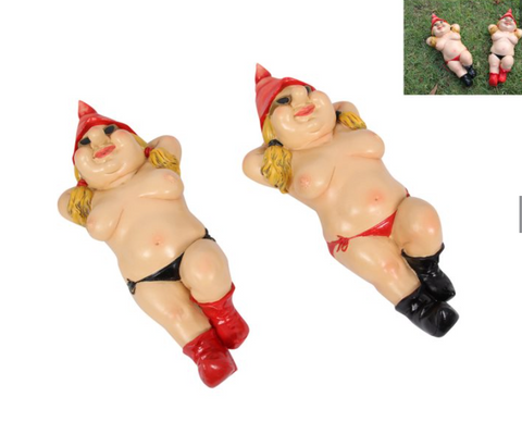 26CM NUDIE GARDEN GNOME