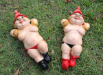 26CM NUDIE GARDEN GNOME