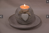 16CM DÉCOR CANDLE TEALIGHT HOLDER (GIFT BOX)