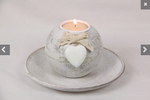 16CM DÉCOR CANDLE TEALIGHT HOLDER (GIFT BOX)