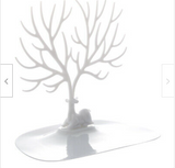 Plastic Deer Jewellery stand in black and white two colours