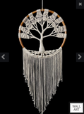 55CM MACRAME TREE OF LIFE WALL ART