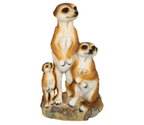 38CM MEERKAT FAMILY