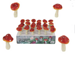 10CM MUSHROOM GARDEN STAKE 4 DESIGNS AVAILABLE