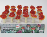 10CM MUSHROOM GARDEN STAKE 4 DESIGNS AVAILABLE