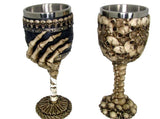 19CM SKULL GOBLET/MUG 2 DIFFERENT AVAILABLE