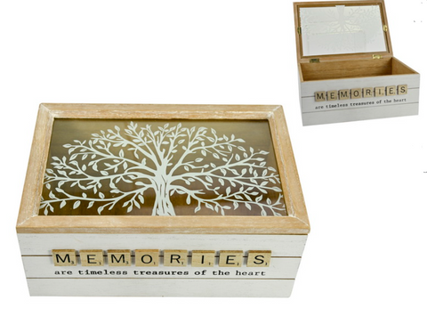 24X16CM MEMORIES TREE OF LIFE BOX