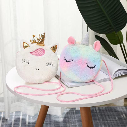 17*15*3.5CM UNICORN BAG WITH 3 DIFFERENT COLOURS