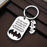 LOVE YOU HERO DAD KEYRING